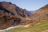 Houses on Mountain Side