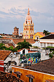 Cartagena's Cathedral and Rooftops,Cartagena,Colombia