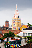 Die Kathedrale von Cartagena und ihre Dächer,Cartagena,Kolumbien