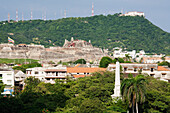 Castillo de San Felipe de Barajas and Convento de la Popa,Cartagena,Colombia