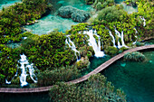 Unterer Wasserfall, Nationalpark Plitvicer Seen, Kroatien