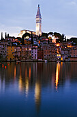 Stadt Rovinj bei Sonnenuntergang,Kroatien