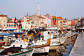 Hafen von Rovinj, Kroatien