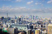 Shinjuku District Skyline,Tokyo,Japan