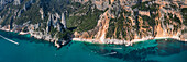 Cala Goloritze mit der Spitze von Aguglia,Gennargentu und Golfo di Orosei National Park,Sardinien,Italien,Mittelmeer,Europa