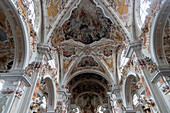 Innenraum, Kloster Neustift, Brixen, Südtirol, Italien, Europa