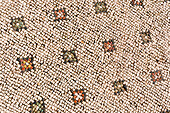 Mosaikboden in der römischen Villa der Quintilii,Appian Way,Rom,Latium (Lazio),Italien,Europa