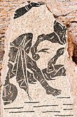 Mosaic,Baths of Caracalla,UNESCO World Heritage Site,Rome,Latium (Lazio),Italy,Europe