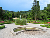 Gardens at Miramare Castle,Trieste,Friuli Venezia Giulia,Italy,Europe