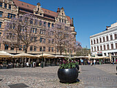 Lilla Torg,Historical Market Square,Malmo,Sweden,Scandinavia,Europe
