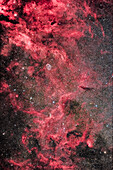 This framing of the Milky Way in central Cygnus contains a rich assortment of types of nebulas: