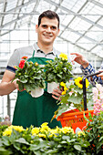 Garden centre sales assistant