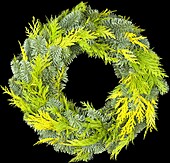 Wreath, green, neutral