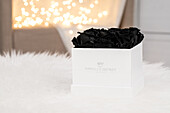 Sophias Secret® - Rose box - Cube box white 12x12x9 cm