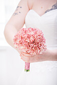 Bride with bouquet