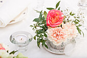 Floral table decoration