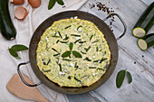 Salbei-Zucchini-Frittata