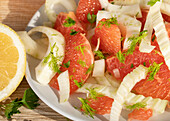 Grapefruit Fenchel Salat