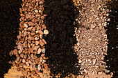 Different types of soil