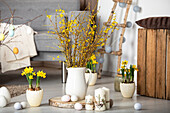 Easter - Forsythia bouquet