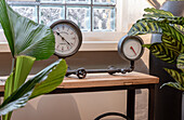 Decoration - Ambience with clock