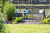 Sitting area in the garden