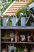 Garden decoration - watering can