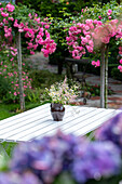 Gartendekoration - Blumenstrauß