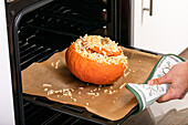 Stuffed pumpkin - Pumpkin with cheese