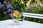 Bouquet outdoor table decoration