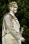 Lord Byron statue at Mesolonghi