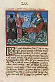 Bonatti, Liber Astronomiae, Roman god Mercury, illustration