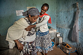 Ethiopian health clinic