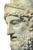 Head of Ares, Greek god of war.