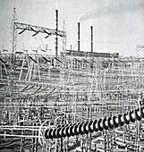 Soviet power station, 1970