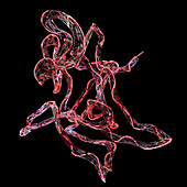 Anakinra drug molecule, illustration