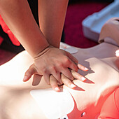 First aid CPR training