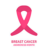 Breast cancer, conceptual illustration