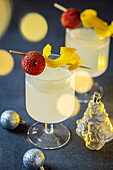 Litschi-Zitronen-Cocktail