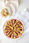 Caramelised fig tart
