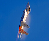 Israeli Air force F-15 jet in flight