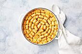 Creamy chicken and potato croquette casserole