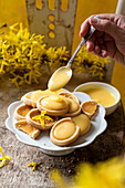 Lemon Curd Cookies