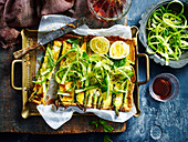 Asparagus and goat s cheese tart