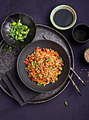 Asian vegetable fried rice