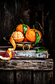 Tangerine still life