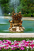 Spanish Royal Gardens, The Parterre garden, Aranjuez, Spain.