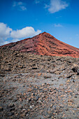 Vulkan Bermeja auf Lanzarote, Kanarische Inseln, Spanien