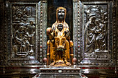 The Black Virgin is a highly regarded sculptural image of the Virgin Mary with the Child, kept in the Benedictine abbey of Santa Maria de Montserrat, Monistrol de Montserrat, Barcelona, Catalonia, Spain