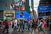 Studios am Times Square ABC News New York City USA